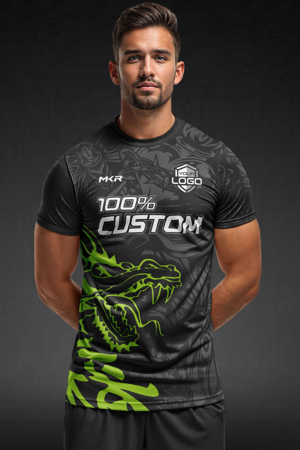 Custom Show Dragon Jersey